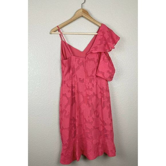 Cece Pink Floral Burnout Dress - Picture 5 of 6